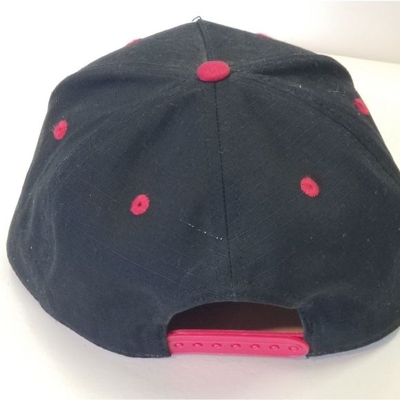 Flat Billed Baseball Cap With Cross - Picture 2 of 8